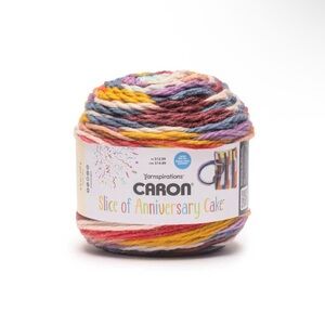 Lot of Four Caron Slice of Anniversary Cake Yarn new Book Club